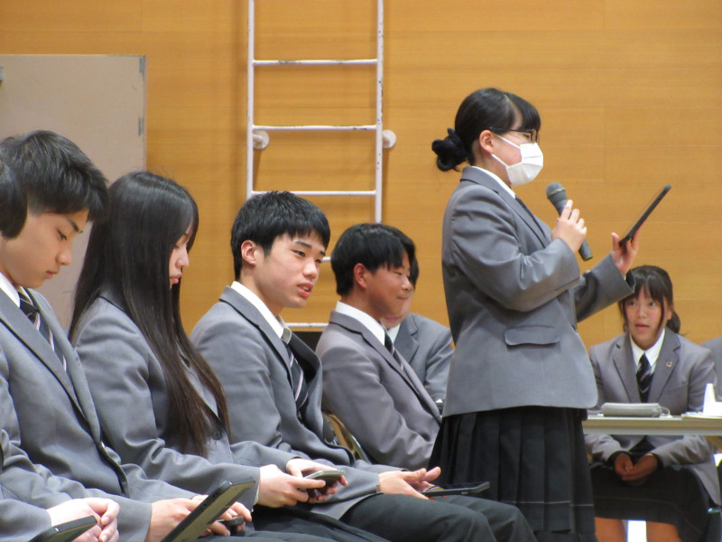 部長・委員長の発表